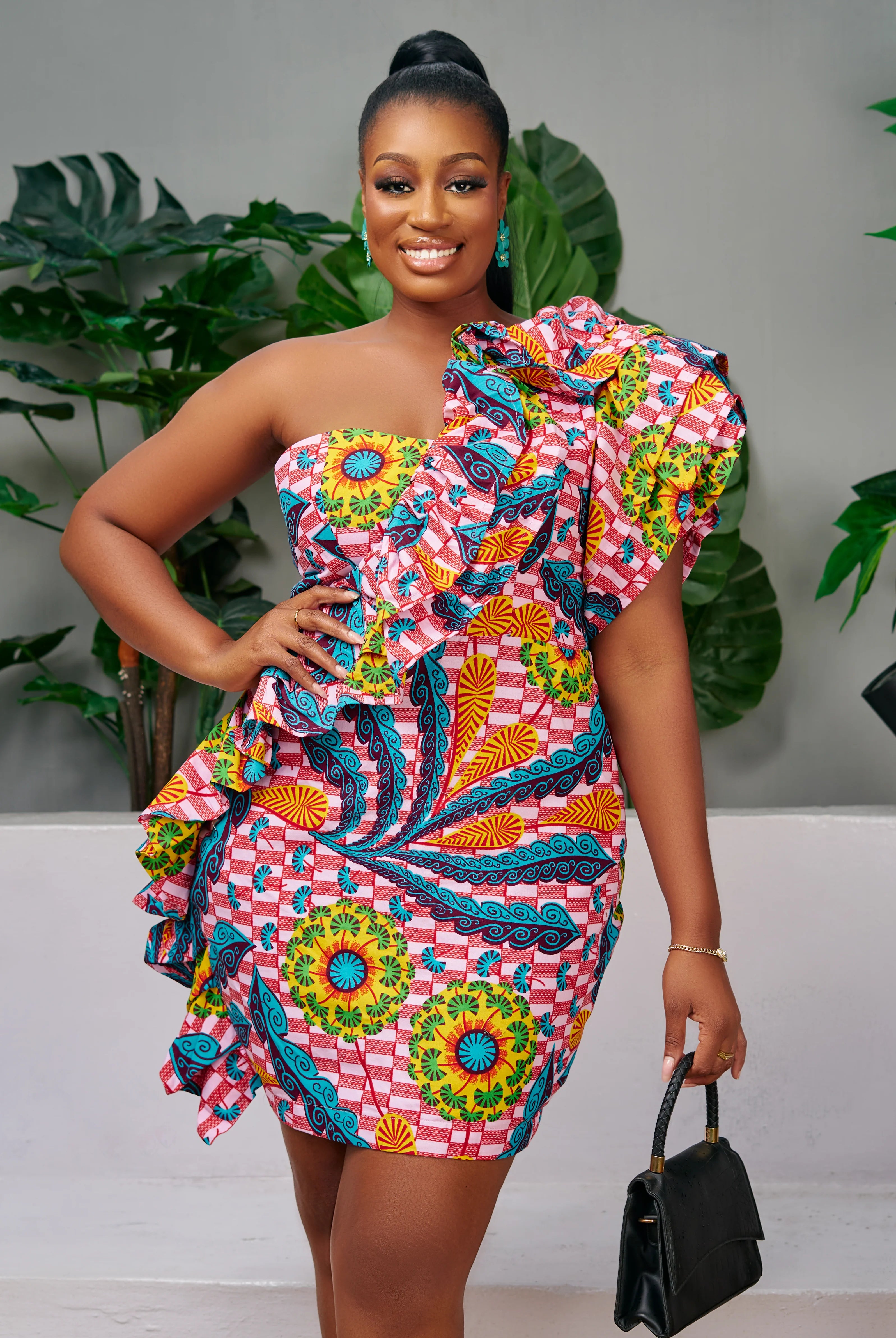 Short Ankara Dress